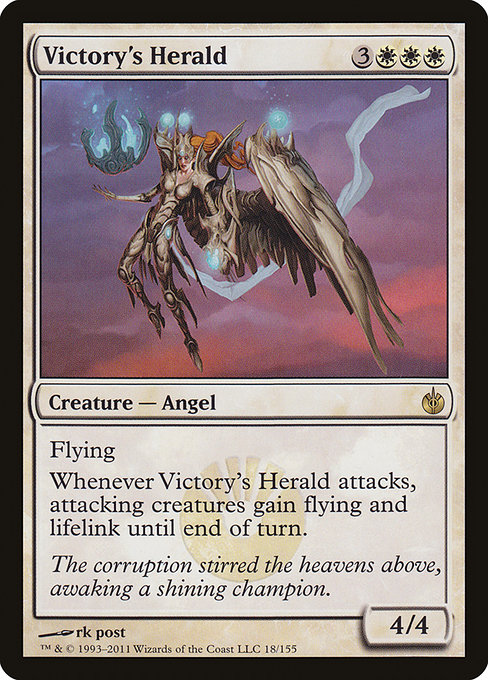 Victory's Herald from Mirrodin Besieged