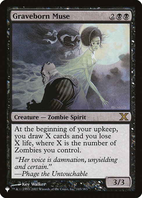 Graveborn Muse highlighted card art