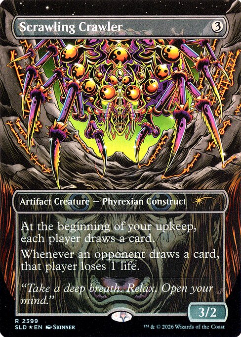 Scrawling Crawler highlighted card art