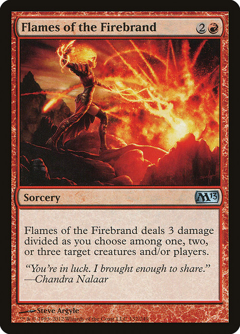 Flames of the Firebrand from Magic 2013