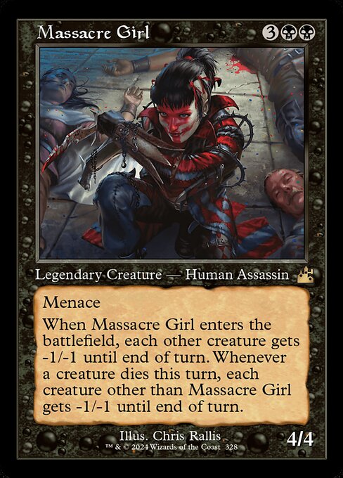 Massacre Girl from Ravnica Remastered