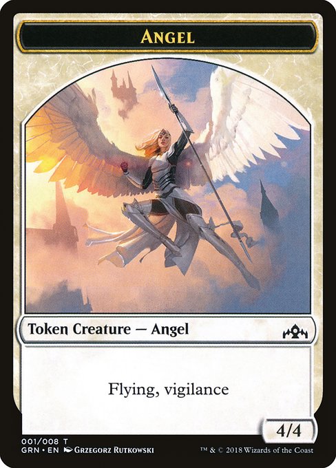Angel from Guilds of Ravnica Tokens