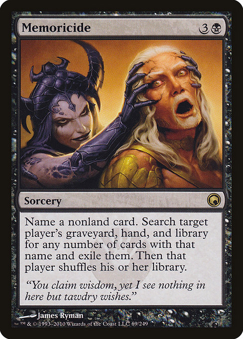 Memoricide from Scars of Mirrodin