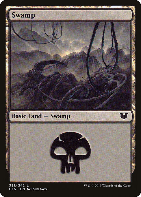 Swamp from Commander 2015