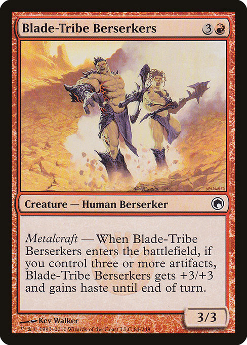Blade-Tribe Berserkers highlighted card art