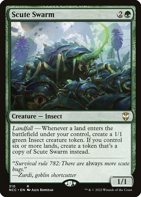 Scute Swarm from New Capenna Commander