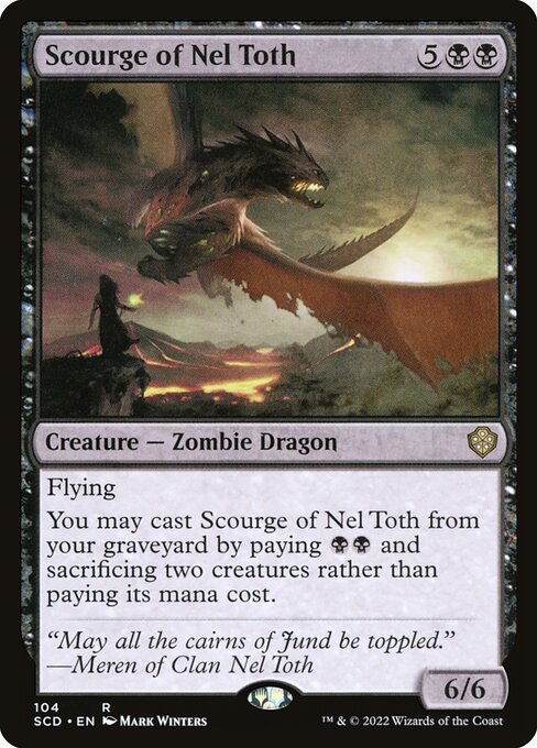 Scourge of Nel Toth highlighted card art