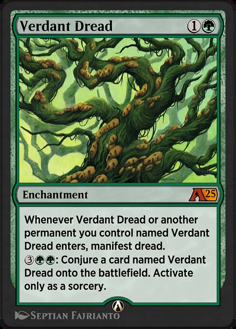 Verdant Dread highlighted card art