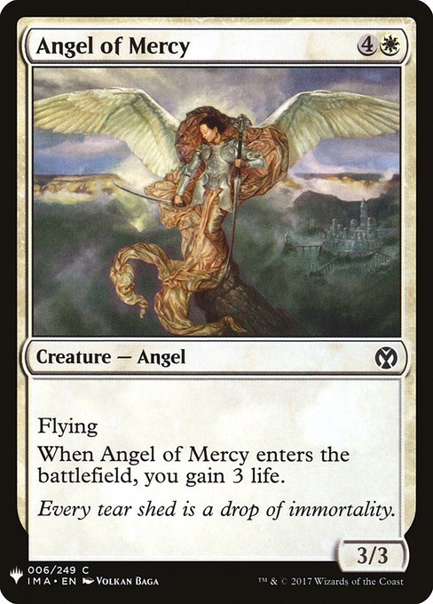 Angel of Mercy from The List