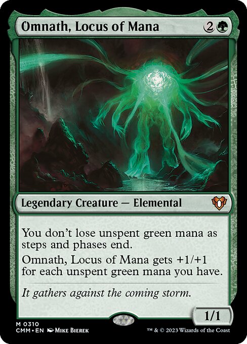Omnath, Locus of Mana from Commander Masters