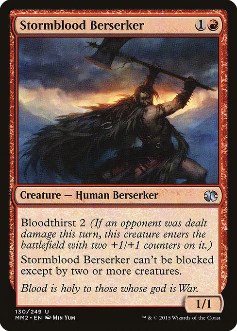 Stormblood Berserker from Modern Masters 2015