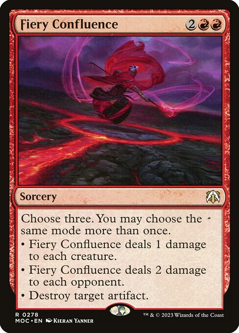 Fiery Confluence from March of the Machine Commander