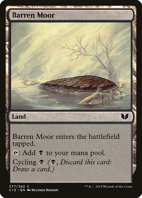 Barren Moor from Commander 2015
