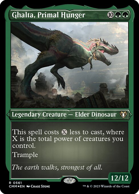 Ghalta, Primal Hunger from Commander Masters
