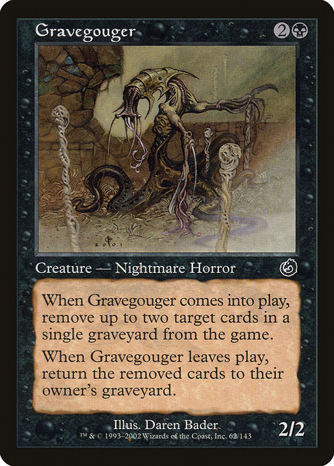 Gravegouger highlighted card art