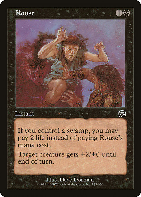 Rouse highlighted card art