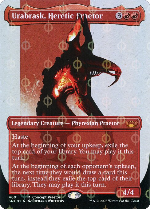 Urabrask, Heretic Praetor highlighted card art