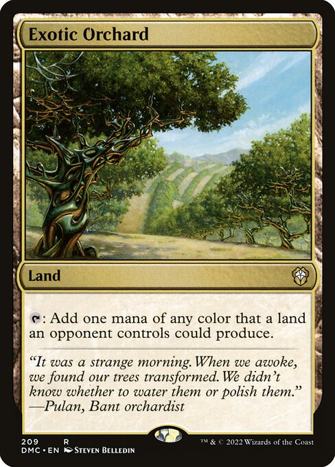 Exotic Orchard from Dominaria United Commander