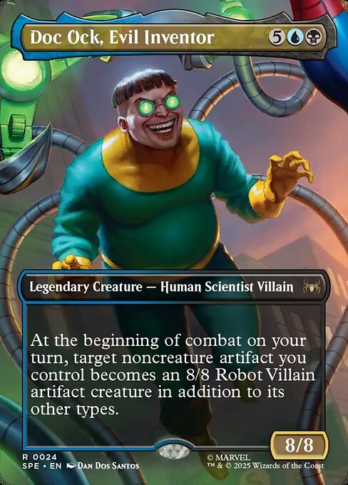 Doc Ock, Evil Inventor highlighted card art