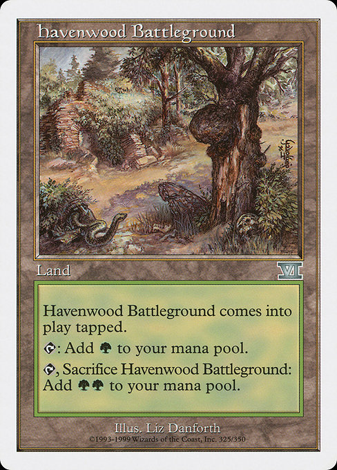 Havenwood Battleground from Classic Sixth Edition