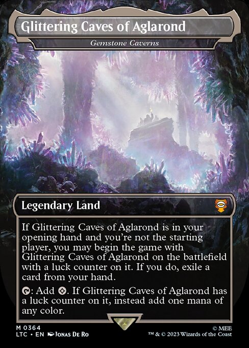 Gemstone Caverns from Tales of Middle-earth Commander