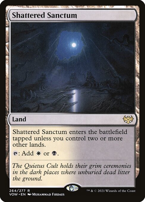 Shattered Sanctum from Innistrad: Crimson Vow