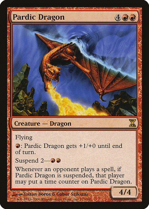 Pardic Dragon from Time Spiral