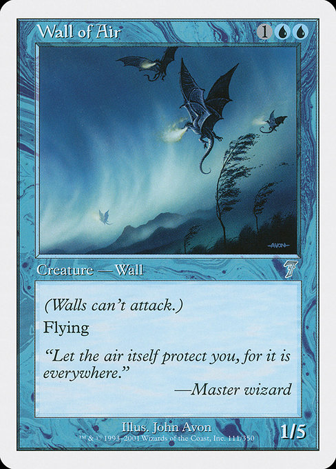 Wall of Air from Seventh Edition