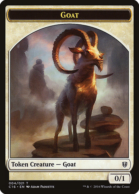 Goat from Commander 2016 Tokens