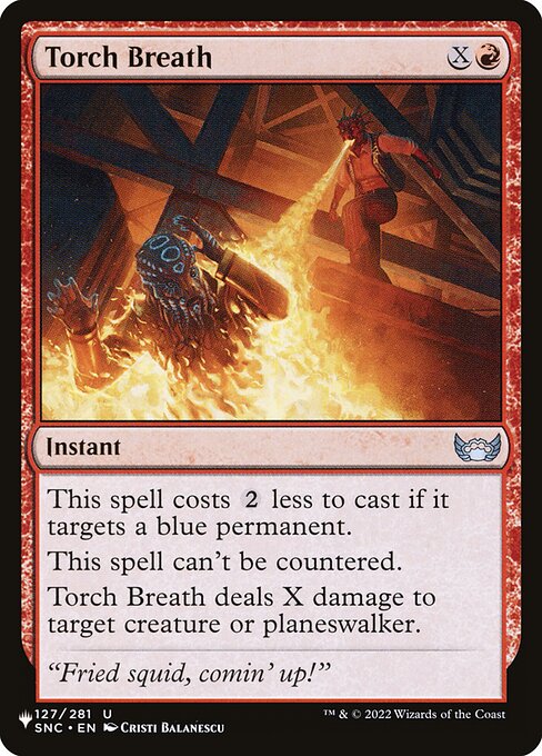 Torch Breath highlighted card art