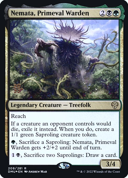 Nemata, Primeval Warden from Dominaria United Promos