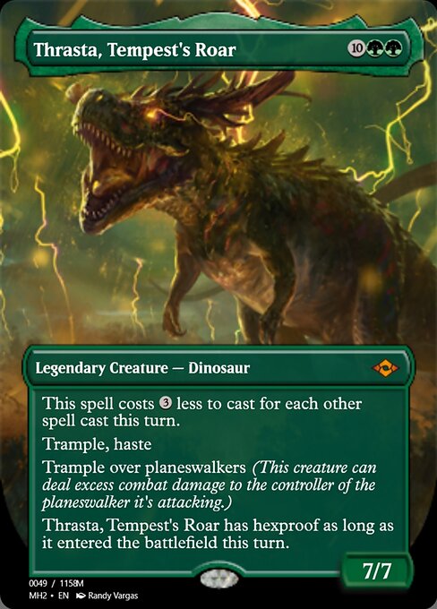 Thrasta, Tempest's Roar highlighted card art