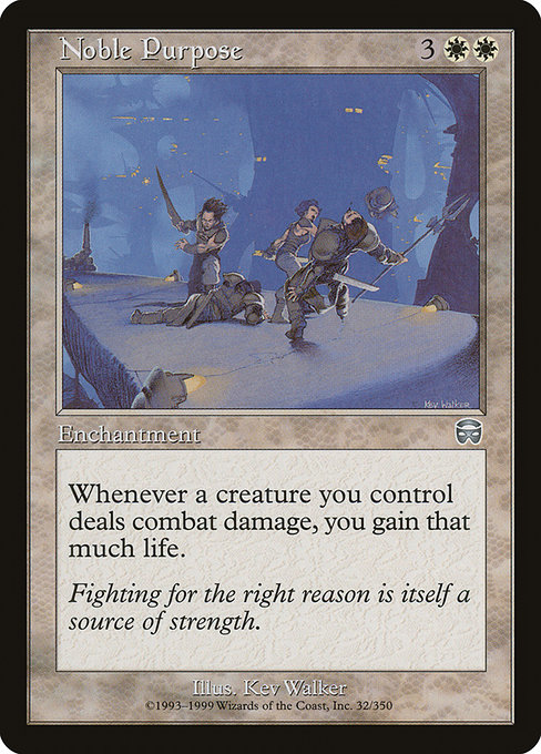 Noble Purpose from Mercadian Masques