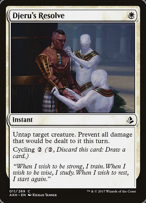 Djeru's Resolve from Amonkhet