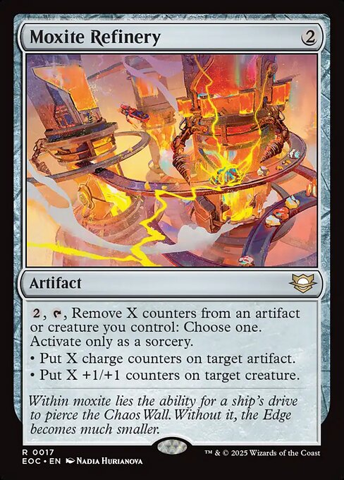 Moxite Refinery highlighted card art