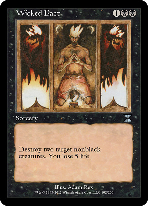 Wicked Pact from Masters Edition IV