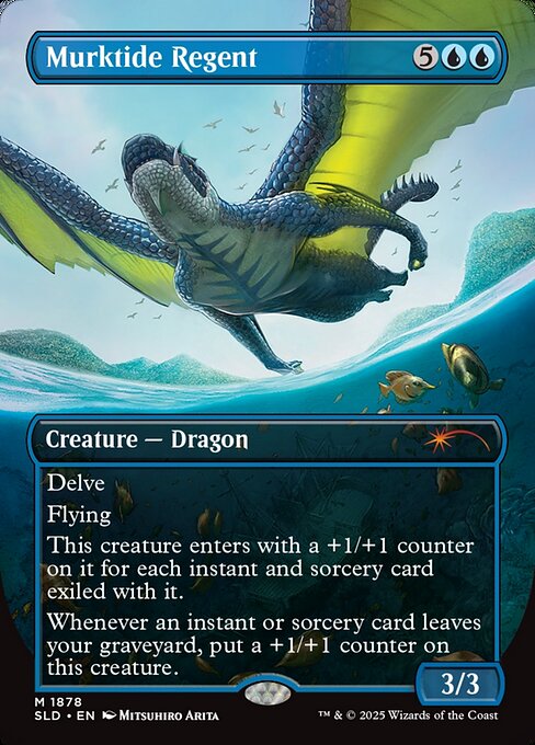 Murktide Regent highlighted card art