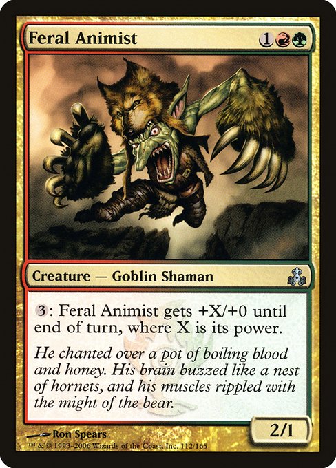 Feral Animist from Guildpact