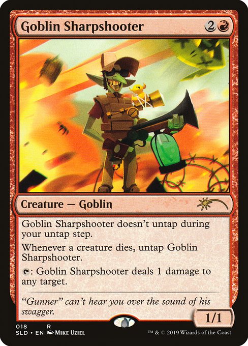 Goblin Sharpshooter highlighted card art