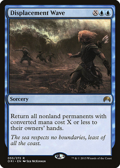 Displacement Wave highlighted card art