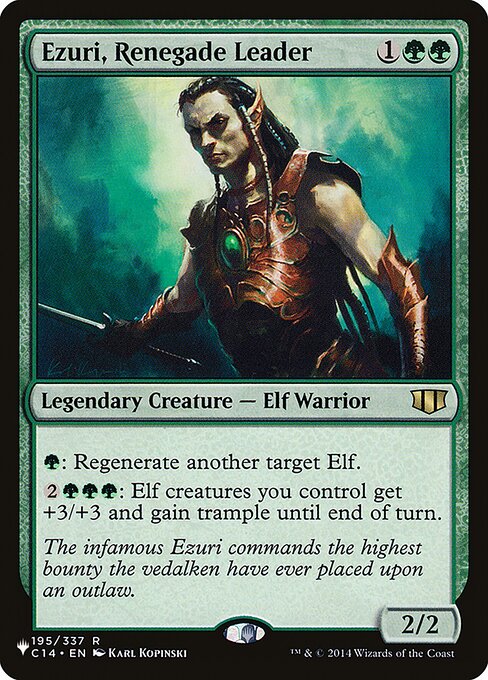 Ezuri, Renegade Leader highlighted card art