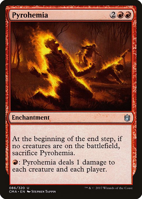 Pyrohemia from Commander Anthology