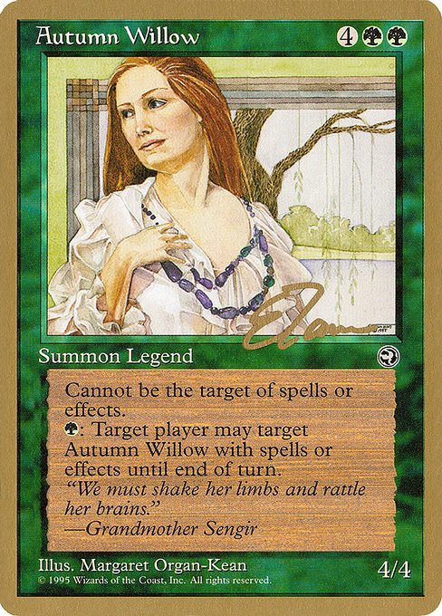 Autumn Willow from Pro Tour Collector Set