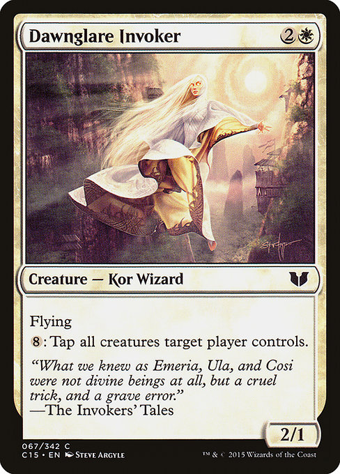Dawnglare Invoker from Commander 2015