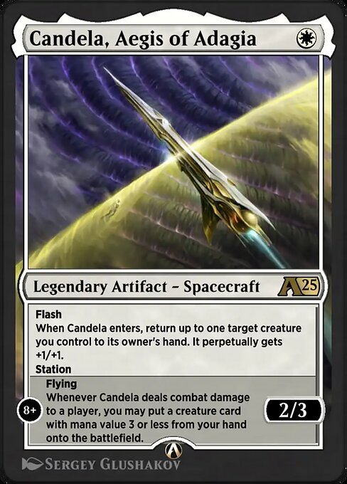 Candela, Aegis of Adagia highlighted card art