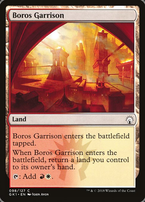Boros Garrison from GRN Guild Kit