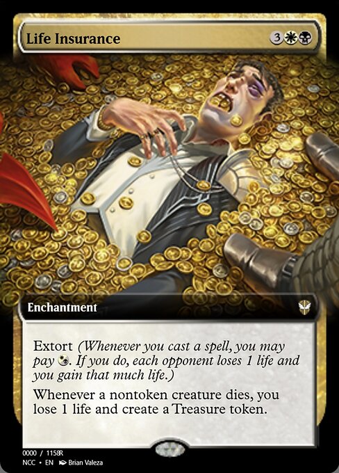 Life Insurance highlighted card art