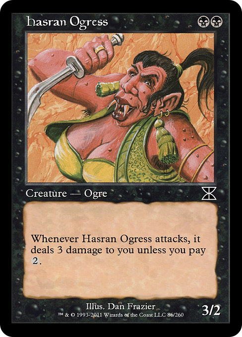 Hasran Ogress highlighted card art