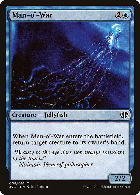 Man-o'-War from Duel Decks Anthology: Jace vs. Chandra