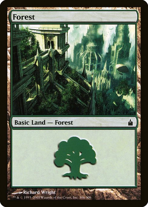 Forest from Ravnica: City of Guilds